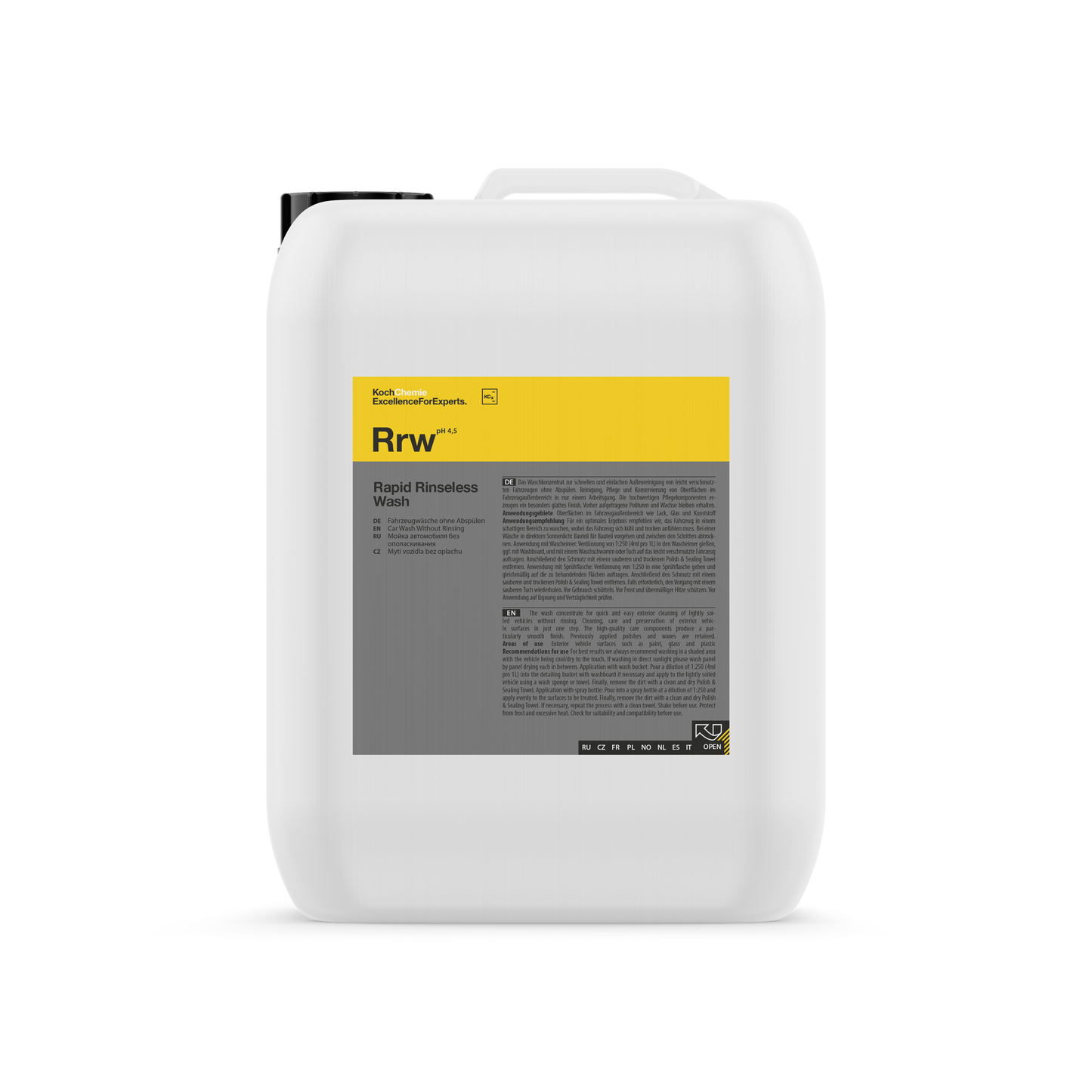 KOCH CHEMIE - RRW RAPID RINCELESS WASH