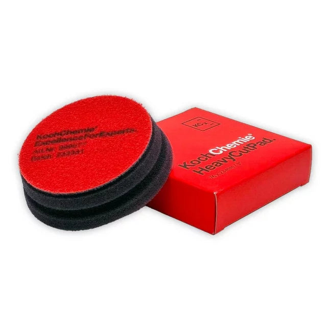 KOCH CHEMIE - HEAVY CUT FOAM PAD ROUGE