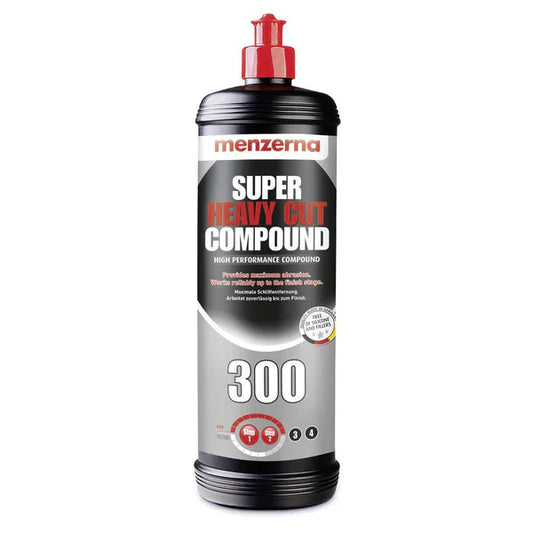 MENZERNA - SUPER HEAVY CUT COMPOUND 300 IMPROVED FORMULATION (POLI DE COUPE AGRESSIVE)