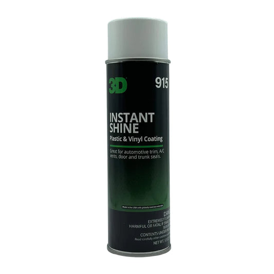 3D - 915 INSTANT SHINE PLASTIC AND TRIM 12OZ