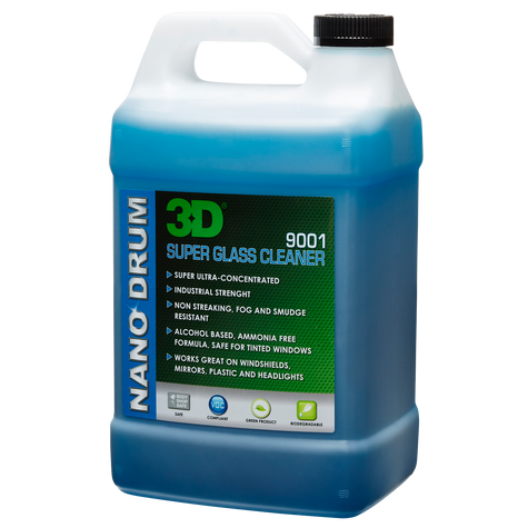 3D - SUPER GLASS CLEANER NANO DRUM